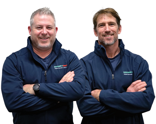 Business Owners Colin and Daniel
